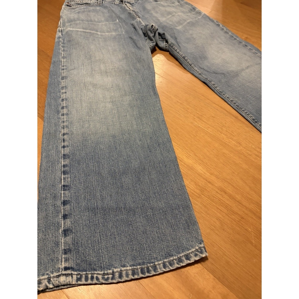 Ralph Lauren Polo Jeans Stratford Jean Men 33 x 30 Wide Leg Baggy Y2K Grunge 90s - Picture 2 of 16